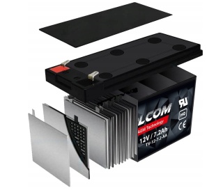 Akumulator 12V 7,2Ah - VRLA do UPS