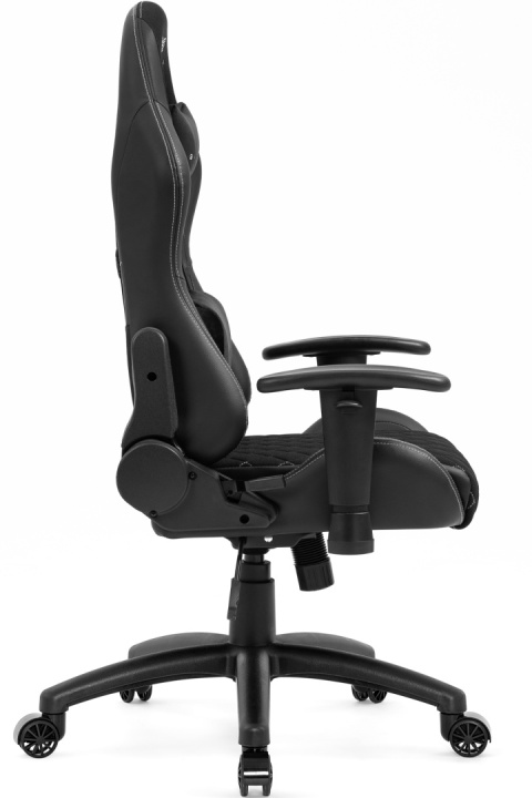Materiałowy Fotel PHANTOM: Medium Size – Czarny Diamond White