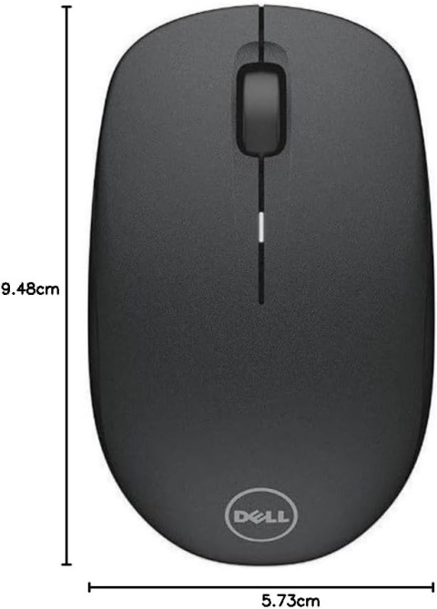 Mysz bezprzewodowa Dell WM126 USB czarna